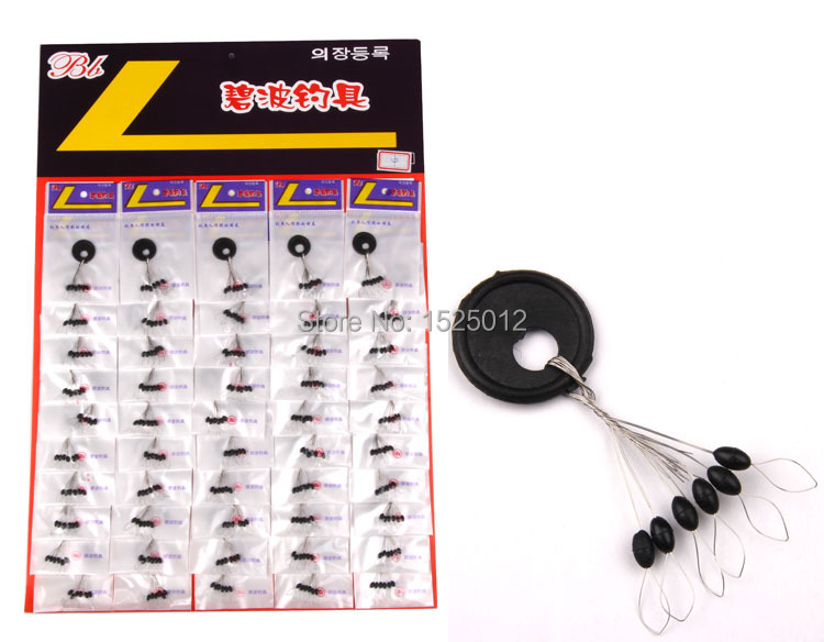 60pcs fishing line cylindrical space beans Space Bean Long strip Olive shape the best quality fishing