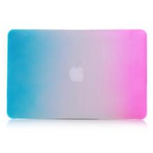 Laptop Case cut Logo Color Washlight Frosted Surface Matte hard Cover Case For apple Macbook Air 11″ 13″ Pro Retina 13″ 15″