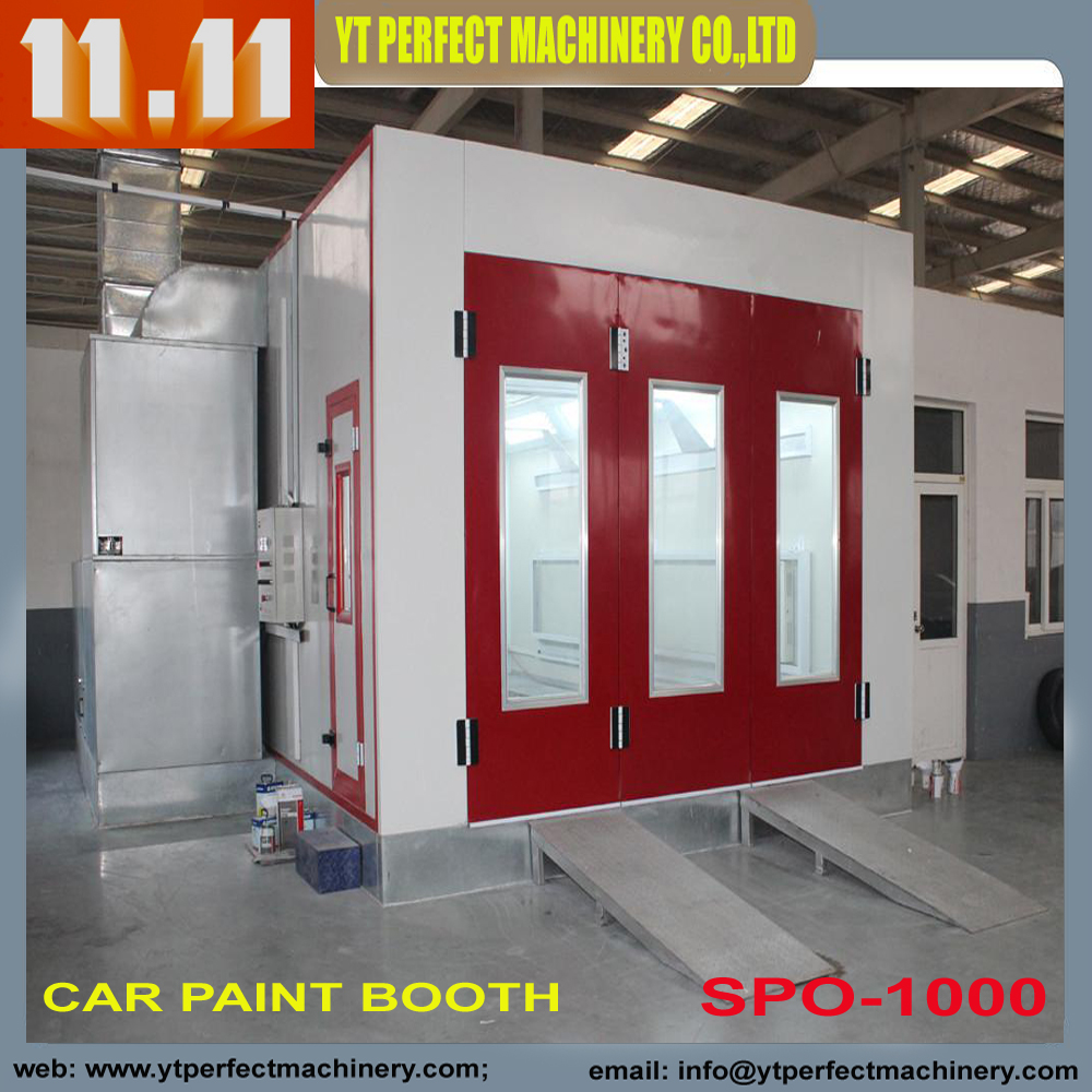 SPO 1000 car spray booth price used car paint booth for sale spray bake