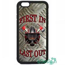 Fit for Samsung Galaxy mini S3/4/5/6/7 edge plus+ Note2/3/4/5 back skins cellphone case cover Firefighter Fireman Fire Helmet