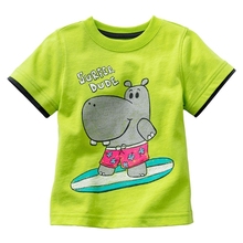New Arrival Children T shirt boys Tees Short sleeve shirts Summer Kids Tops Cartoon Baby Boy