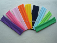 Wholesale Hair Band Best for yoga sports Polyester women elastic headbands Wear Yoga Decoration hair accessories