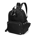 2016 Fashion New Waterproof Nylon Backpack Korean Style Designer Rivets Ornament Small Bag Preppy Style Casual