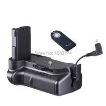Vertical Power Battery Grip for Nikon D5100 D5200 D5300 + ML-L3 Remote Free Shipping