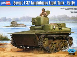 HOBBYBOSS rising Soviet type 37 amphibious tank T - early 83818
