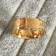 Fashion love heart couple ring for women men wedding engagement rings wholesale 18k stainless steel jewelry