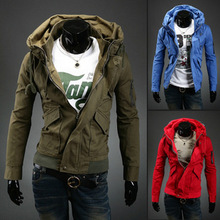 2015 Special Offer Limited Mandarin Collar Cotton Polyester Zipper No Standard Casual Woven Conventional Jacket Men