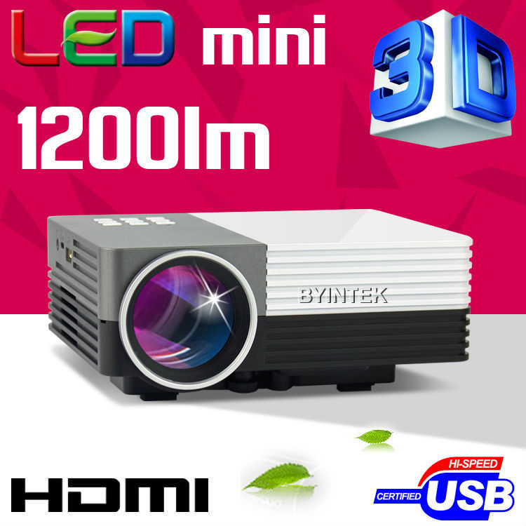 2015 Home Theater Video LCD uC301200lms Digital Cinema HDMI dLp Portable pICo 1080P Mini LED 3D HD Projector Proyector Projetor