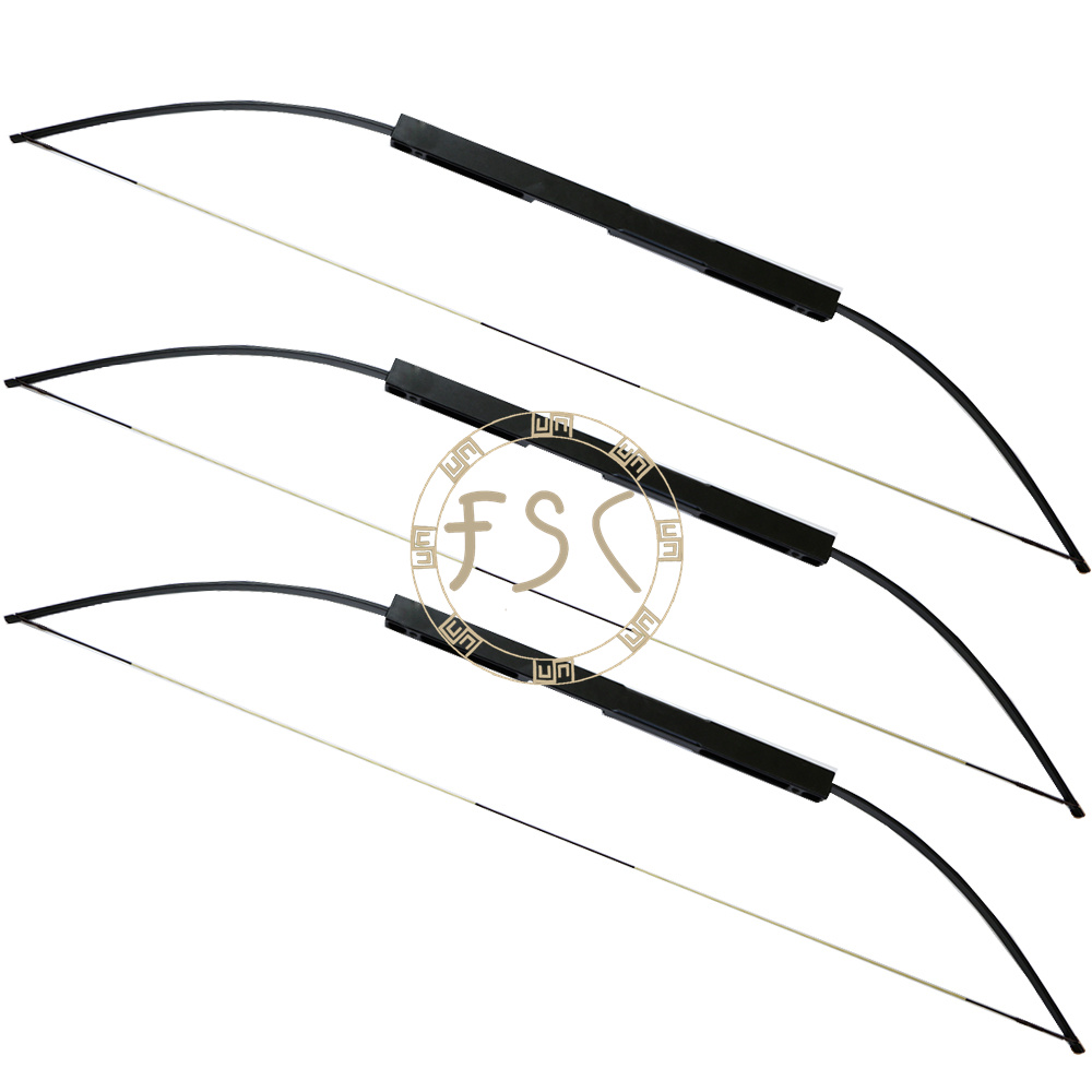 Portable 40 60 lbs Foldable Take down Straight Bow Hunting Long Bow Recurve Bow Fiberglass Limb