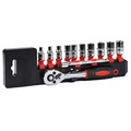 1 4 12 in 1 Torque And Ratchet Wrench Set Repair Tools For Vehicle Bicycle Bike
