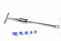 6 pcs Super PDR Tools Kit Paintless Dent Repair Tools Set with1 pc Slide Hammer 5pcs Blue Glue Tabs