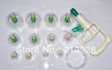 Chinese Medical cupping 24 Cups Set Kit 8 magnets Point Health Massage Acupuncture Cupping wryw 