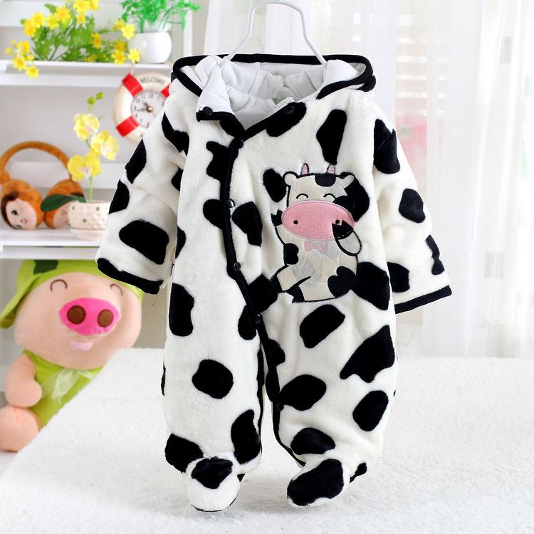 2015 Newborn Baby Winter Romper Cotton-Padded Infa...