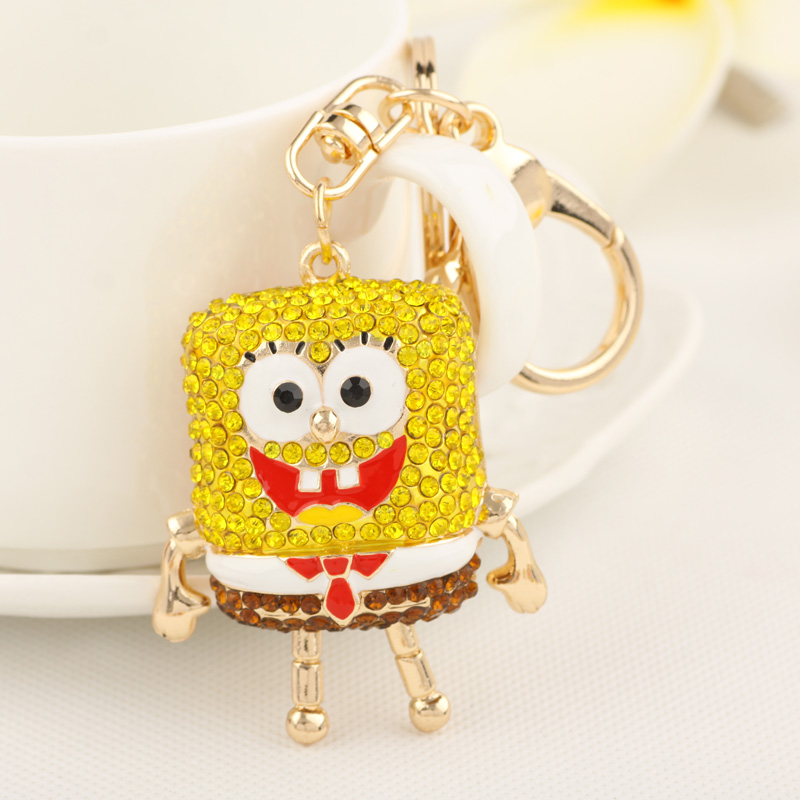 teddy fresh spongebob keychain