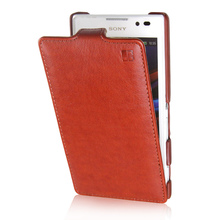 Case for Sony Xperia C2305 High Quality Vertical Flip Leather Case Cover Pouch for Sony Xperia