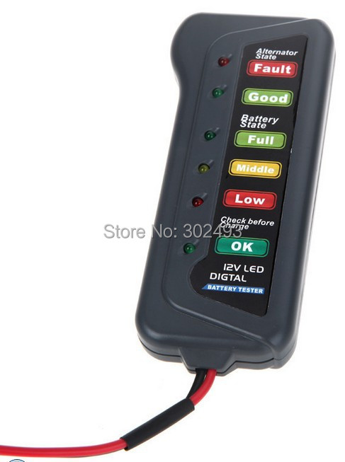 Tirol 12V Digital Battery Alternator Tester with 6-LED Lights Display Car Vehicle Battery Diagnostic Tool7.JPG