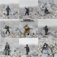 La segunda guerra mundial alemania soldado modelo guerra arena escena juguetes militares 2.5 Cm juguetes del ejército de ee.uu. soldado, unión soviética soldado