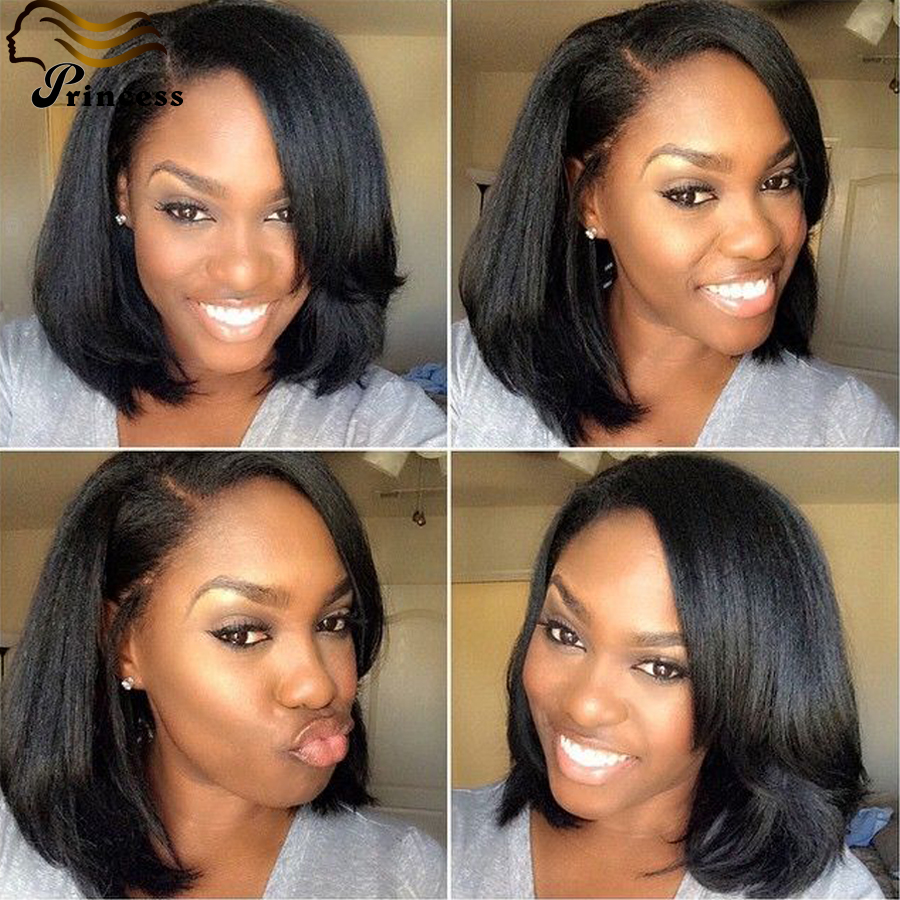 Brazilian Human Hair Bob Wigs With Baby Hair Glueless Lace Front Human Hair Wigs Bleached Knots Full Lace Human Hair Wig On Sale