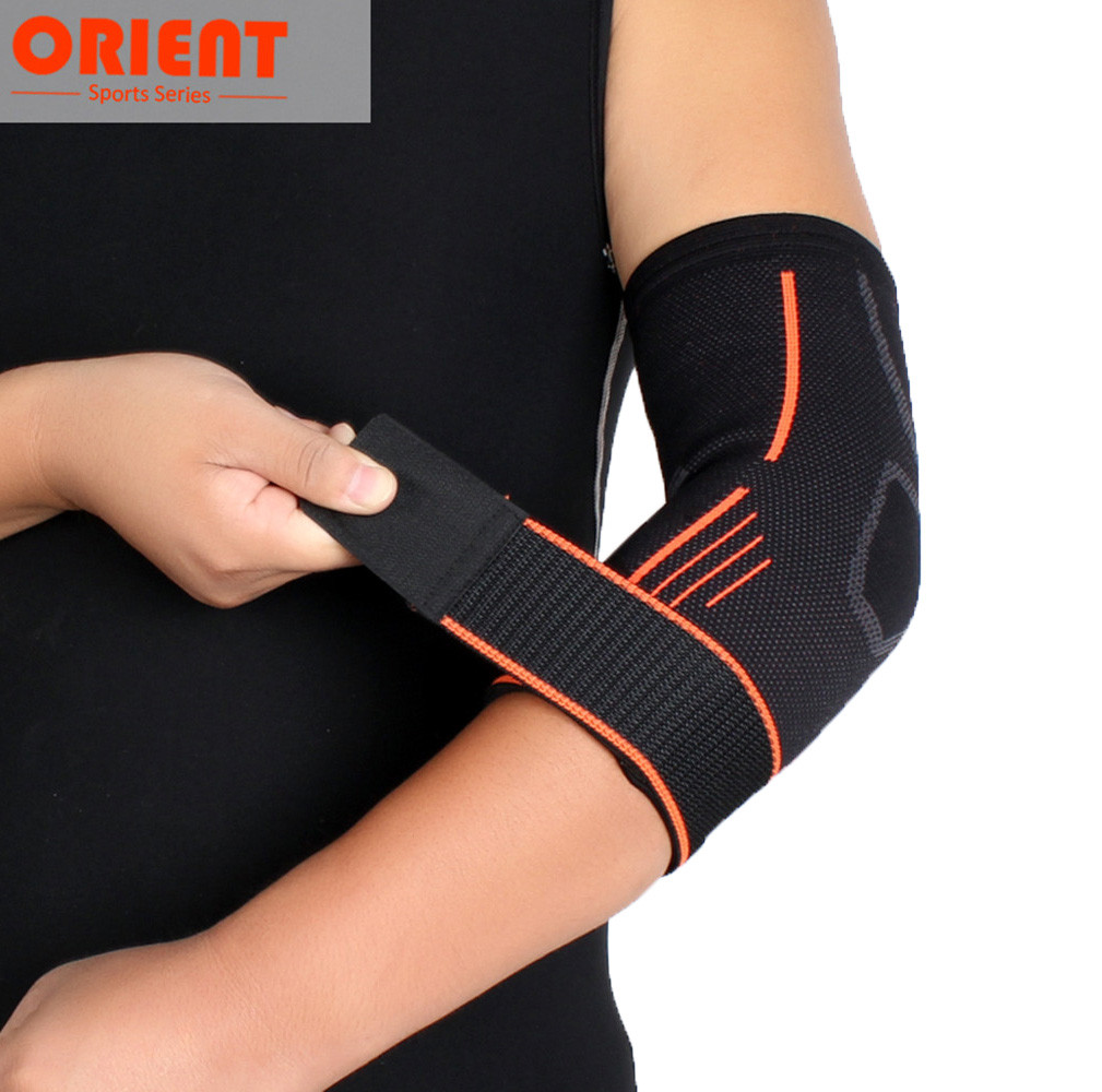 Details about   2 Pcs Knitted Elbow Pad Pressure Belt Breathable Protection Outdoor Sports Parts 