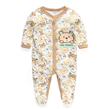 Baby Rompers 100 Cotton Panda Newborn to 9M Carters Baby Girl Boy Jumpsuits 1pc lot Long