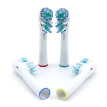 Details about New 4pcs Electric Tooth Brush Replacement 2 Heads for Braun Oral B Dual Clean