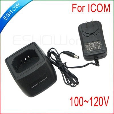 Free-shipping-Radio-Battery-Charger-for-ICOM-110V-BP-230-231-232N-IC-F3161-4162-