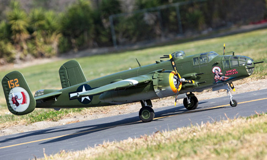 Super B 25 Mitchell Bomber RC Warbird Airplane / Wingspan: 2000mm / RTF ...