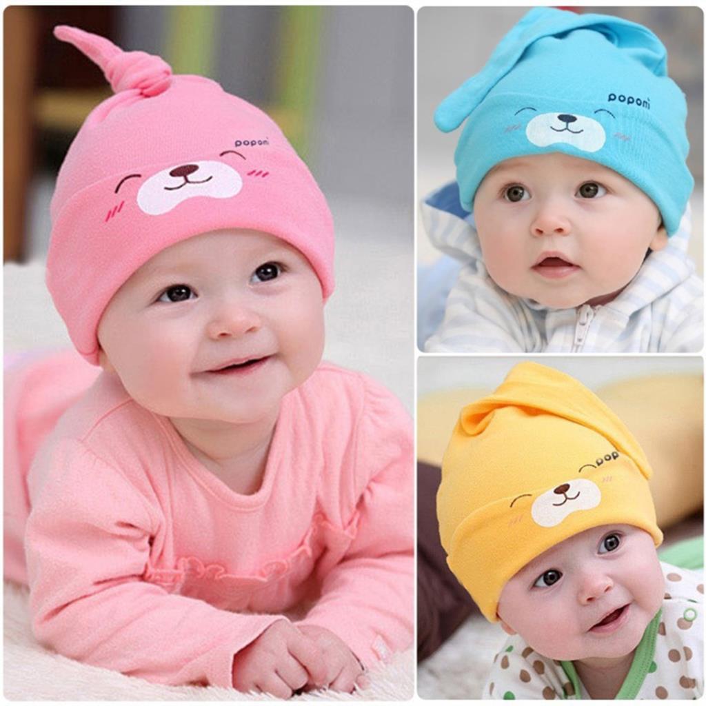 Трикотажные шапочки для малышей