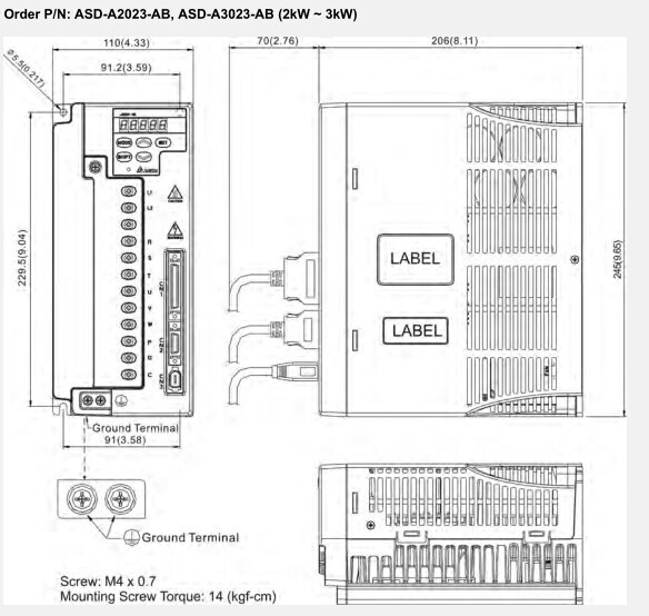 ASD-A2023-AB ASD-A3023-AB(2Kw-3Kw)