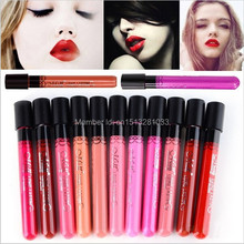 Hot Sale Matte lipstick brand 11coloors velvet high quality waterproof Lip gloss colors sexy mc lipstick free shipping