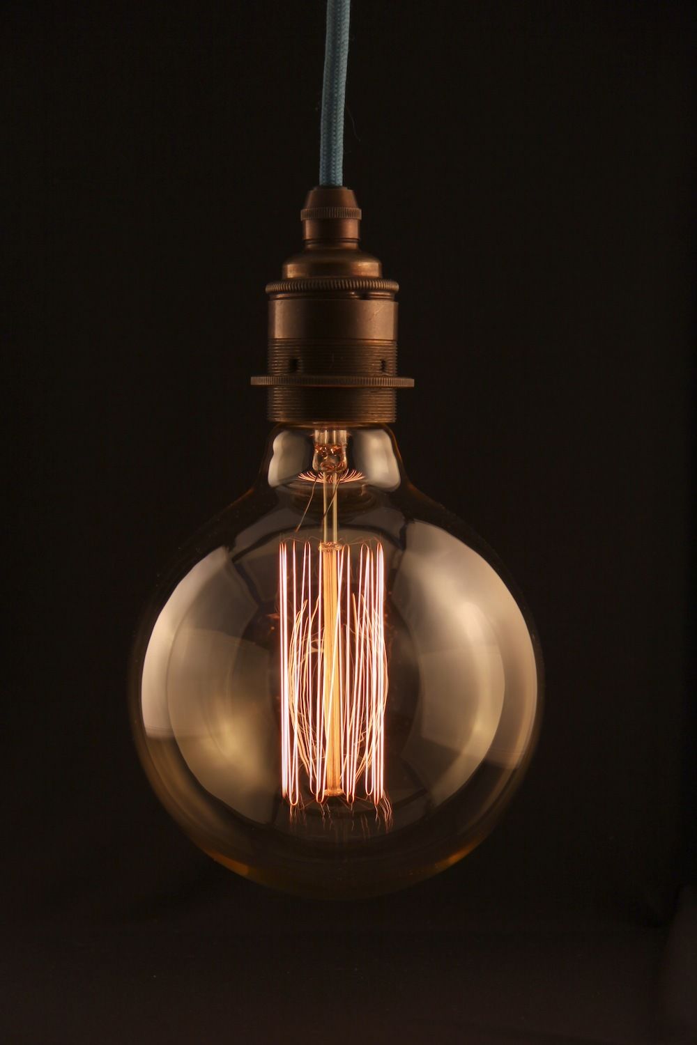 Vintage Vetro Tungsten Filament E27 Globe Edison Light Clear Bulb Lamp Incandescent Replacement 220V G125