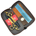 5 5Inch 6 0Inch Meisha Hair Scissors JP440C Cutting Scissors Thinning Shears Golden Hair Shears set