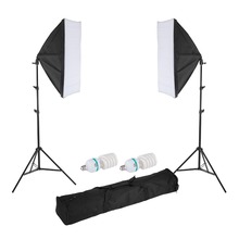Selens 300w Bulb , 20″x28″ Softbox , 29.5″x9.8″x11.4″ Photography Zipper Bag,78.7″ Lighting Stands Photo Video Studio Light Kit