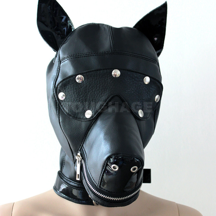 Leather Sex Mask 55