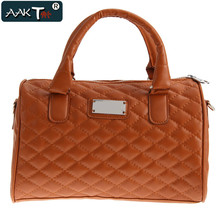 AAKT Brand New Fashion Women Handbag Shoulder Bag Ladies Casual Plaid Leather Bag Designer Satchel Purse Shopping Party Tote