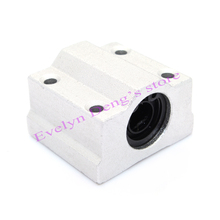 Free Shipping! 4 x SC10UU SCS10UU Linear motion ball bearings slide block bushing for 10mm linear shaft guide rail CNC parts