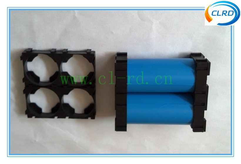 18650 battery holder battery bracket 2p 18650 battery bracket Used for cylindrical lithium-ion cells packing Flame retardant