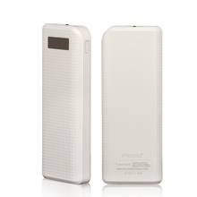 Proda hot sale high capacity power bank 20000mAh dual usb portable charger external battery powerbank for cell phones