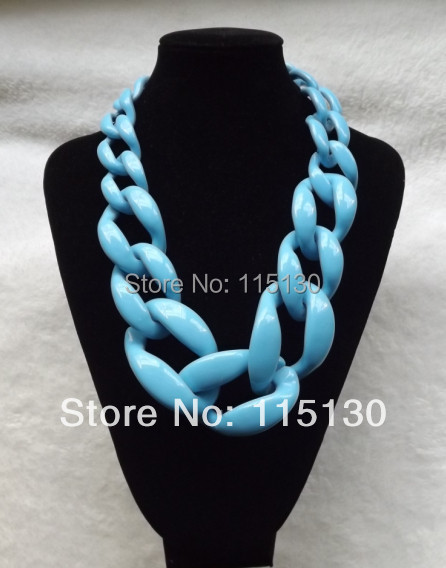 2014 New Statement Chunky Choker Necklaces Pendants Exaggerated Big Chain Collar Necklace Women Fashion Jewelry Wholesale