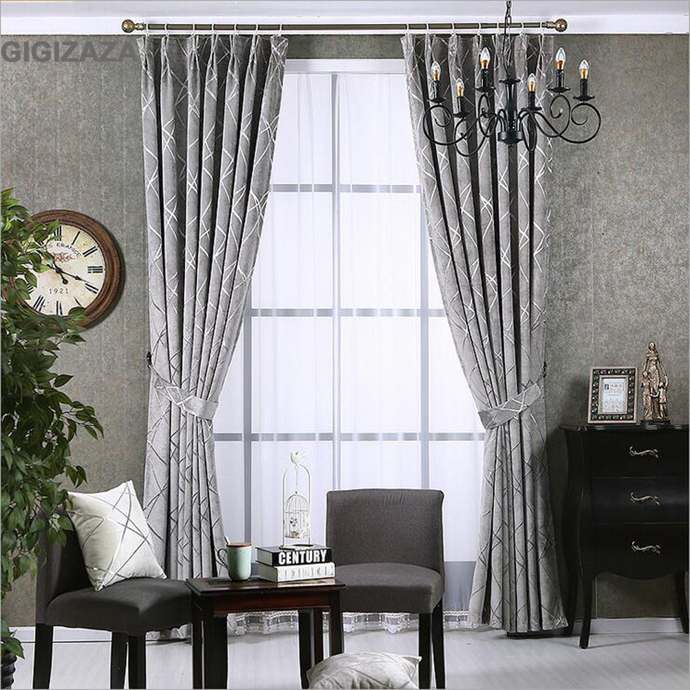 Zilveren gordijnen slaapkamer koop goedkope zilveren gordijnen ...