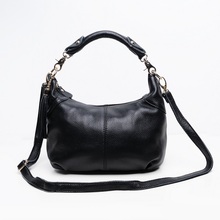 Candy color Fashion women Bags 100 Genuine Leather Women s Shoulder Handbag hobos diagonal Purse Satchel