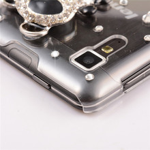 original Floral diamond phone Case For lenovo A8 A806 luxury Flower Mobile Phone Accessories Rhinestone Crystal