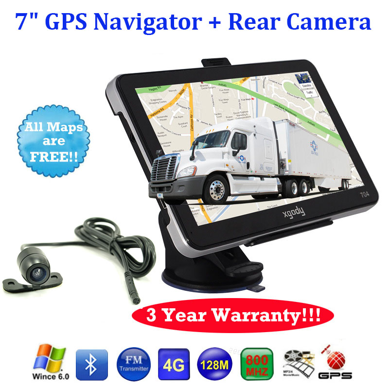Xgody 7  4   GPS   +    Bluetooth AV-IN    /  