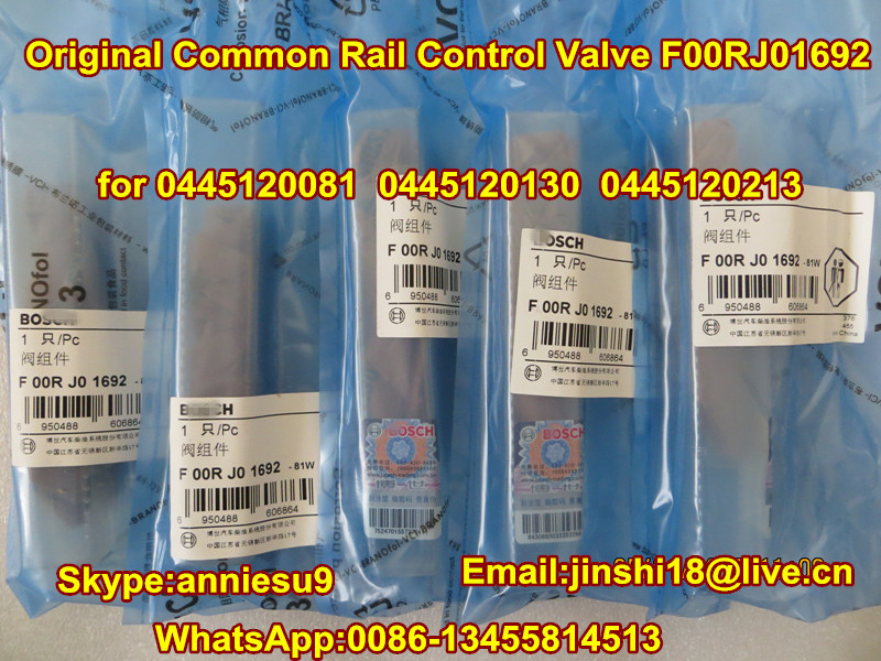   Common Rail  F00RJ01692  0445120081 0445120130 0445120213