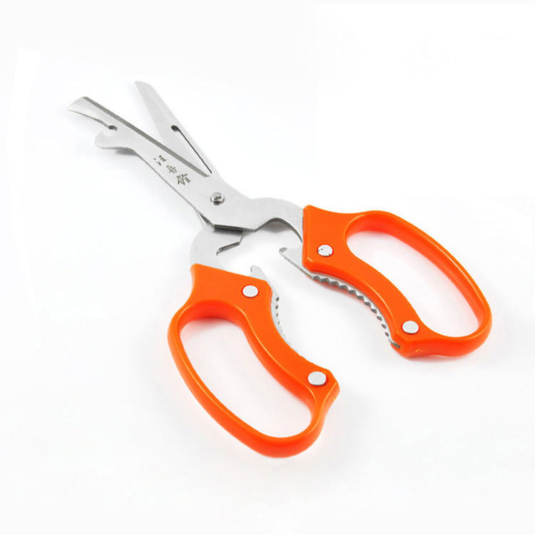 wholesale wangwuquan stainless multi-functional kitchen scissors detachable multi purpose household kitchen shear
