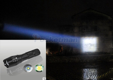 E17 CREE XM L T6 3800Lumens cree led Torch Zoomable cree LED Flashlight Torch light For