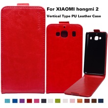 Новое искусственная кожа флип чехол деловой стиль чехол для xiaomi hongmi2 redmi2 hongmi 2 редми 2 14 цветов вертикальное магнитное
