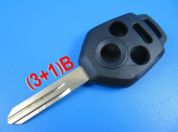 Brand New Replacement Shell Remote Key Case Keyless Entry Fob 3+1 Buton for Subaru Legacy Outback Tribeca