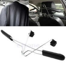 Free Shipping Car Auto Seat Headrest Clothes Coat Suit Jacket Stainless Metal Hanger Holder
