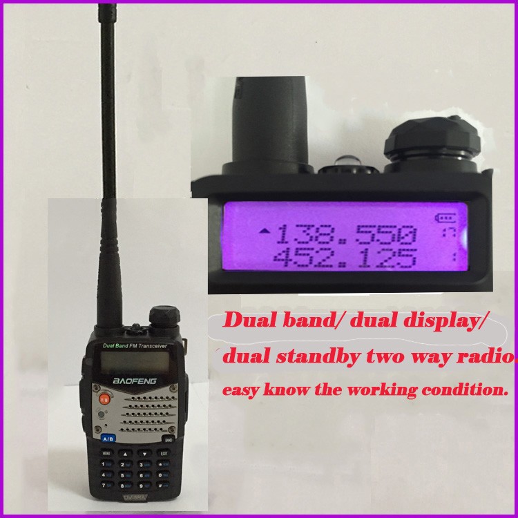 New Waterproof Pofung Baofeng UV-5RA For Police Walkie Talkies Scanner Radio Vhf Uhf Dual Band Cb Ham Radio Transceiver 136-174 (26)